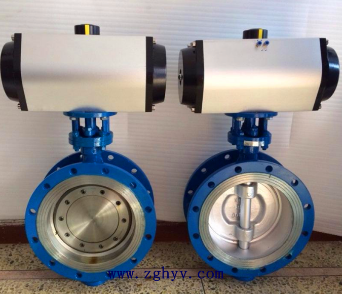 氣動(dòng)硬密封法蘭蝶閥