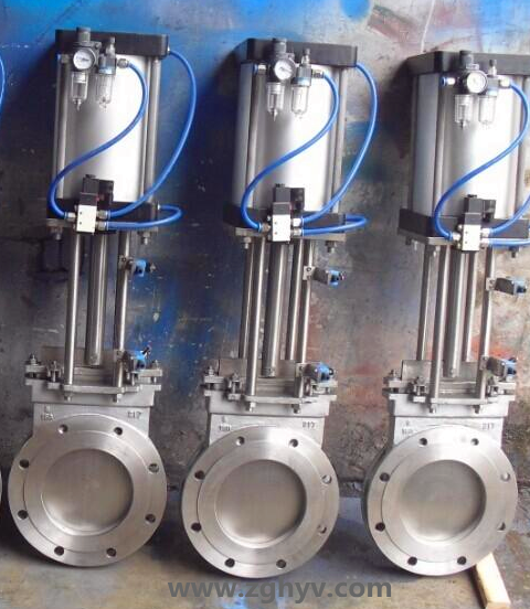 PZ673H氣動(dòng)刀型閘閥