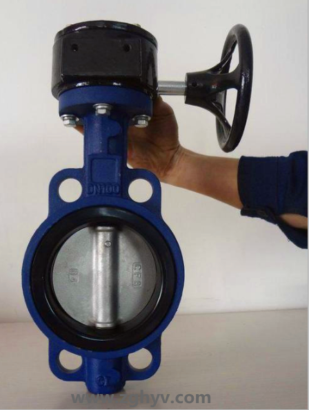 D371X對(duì)夾式蝸輪軟密封蝶閥