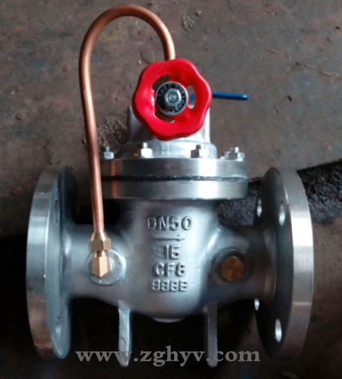 不銹鋼電動加手動浮球閥