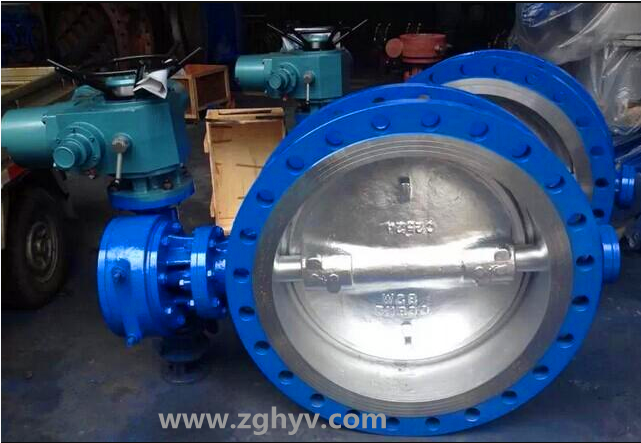 D943H電動法蘭式硬密封蝶閥